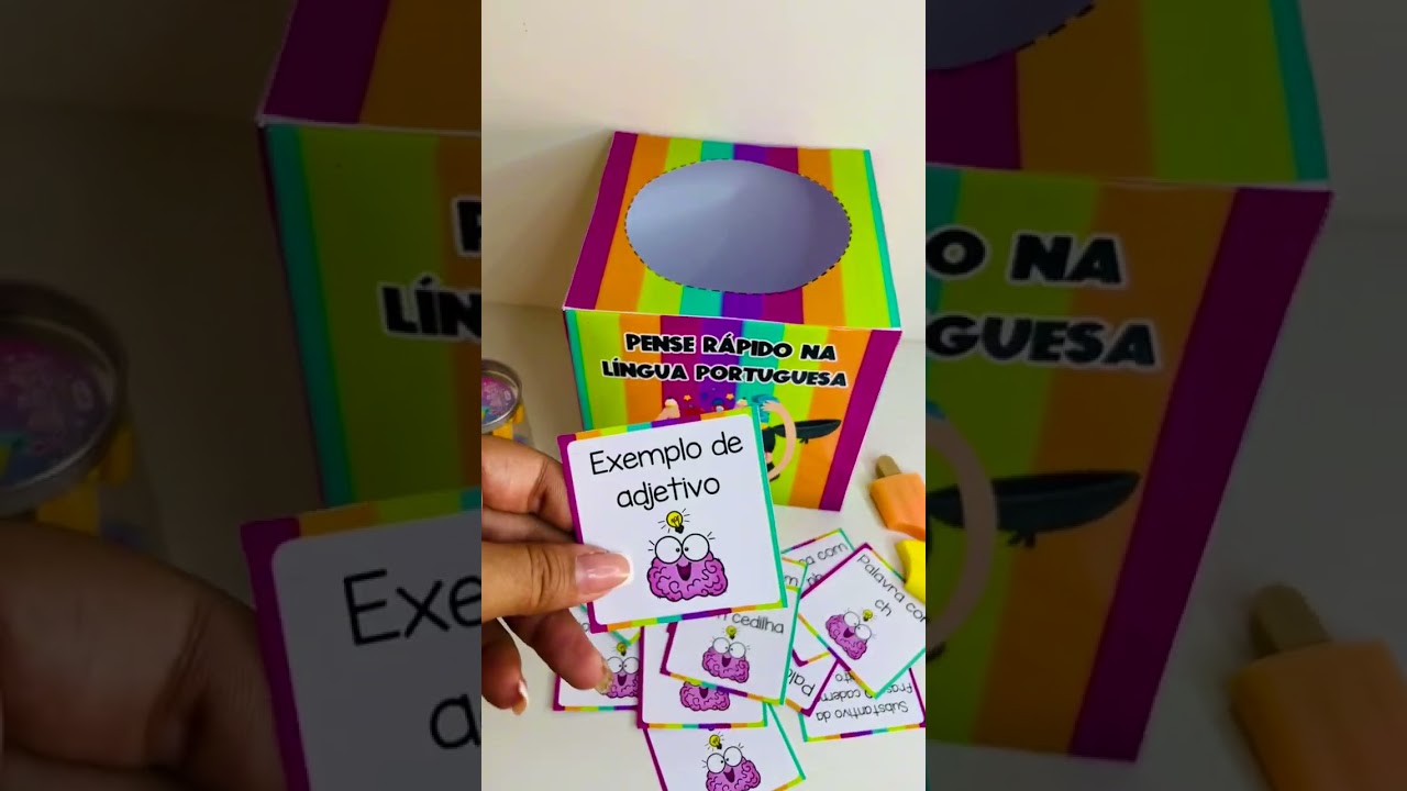 Video do produto Caixa Pense Rápido na Língua Portuguesa