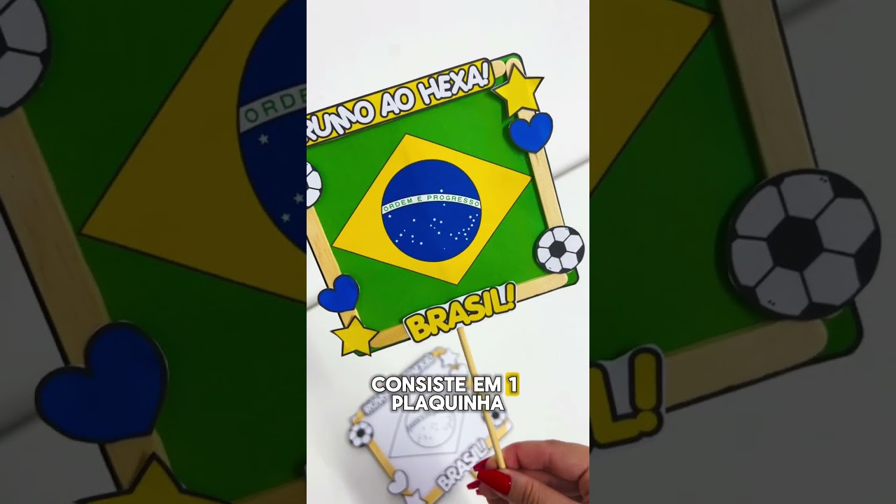 Video do produto Atividade Interativa de Palitos Copa do Mundo