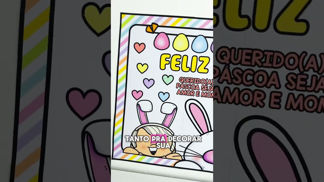 Video do produto Painel - Feliz Páscoa