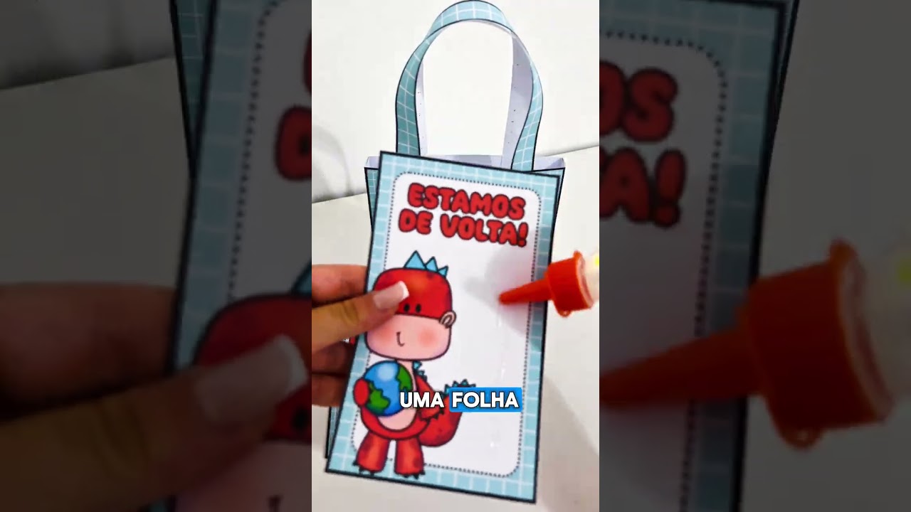 Video do produto Lembrancinhas de Volta às Aulas Dino