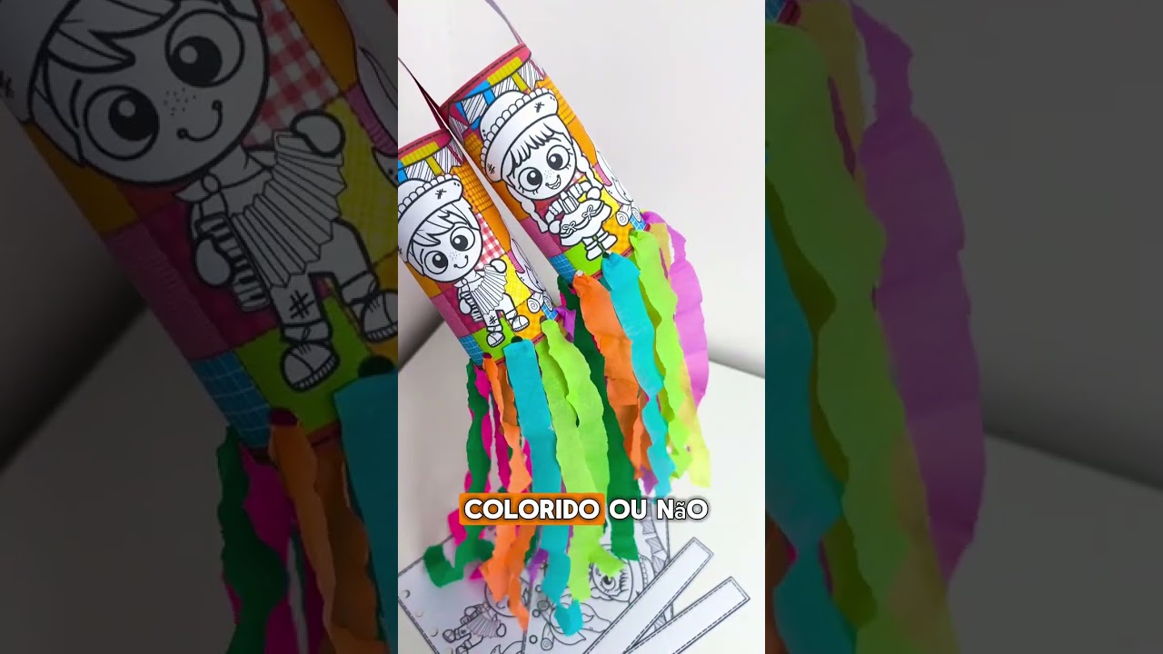 Video do produto Pipas de Mão Juninas