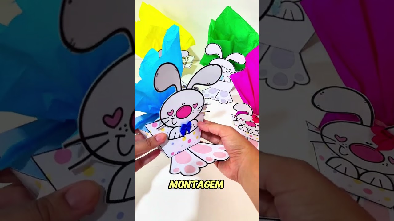 Video do produto Caixinhas de Páscoa – Tema Coelhinho