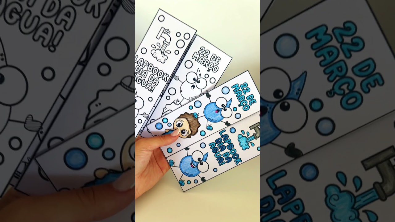 Video do produto Lapbook - Dia da Água