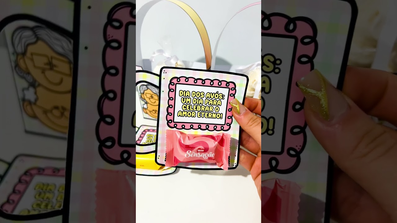 Video do produto Lembrancinhas Dia dos Avós