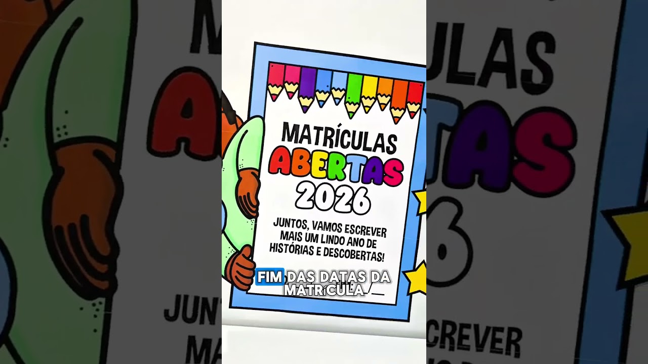 Video do produto Painel Matrículas Abertas