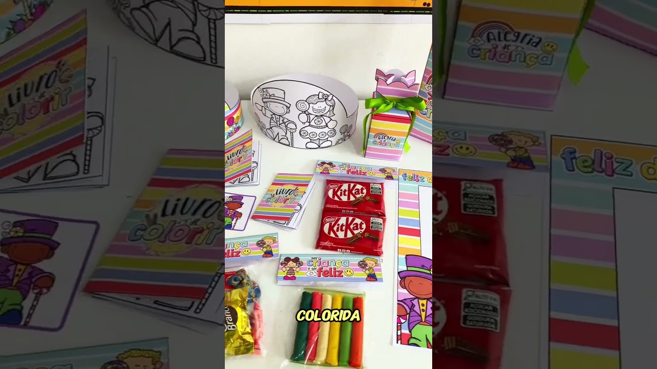 Video do produto Kit Dia das Crianças - Ser Criança é Ser Feliz