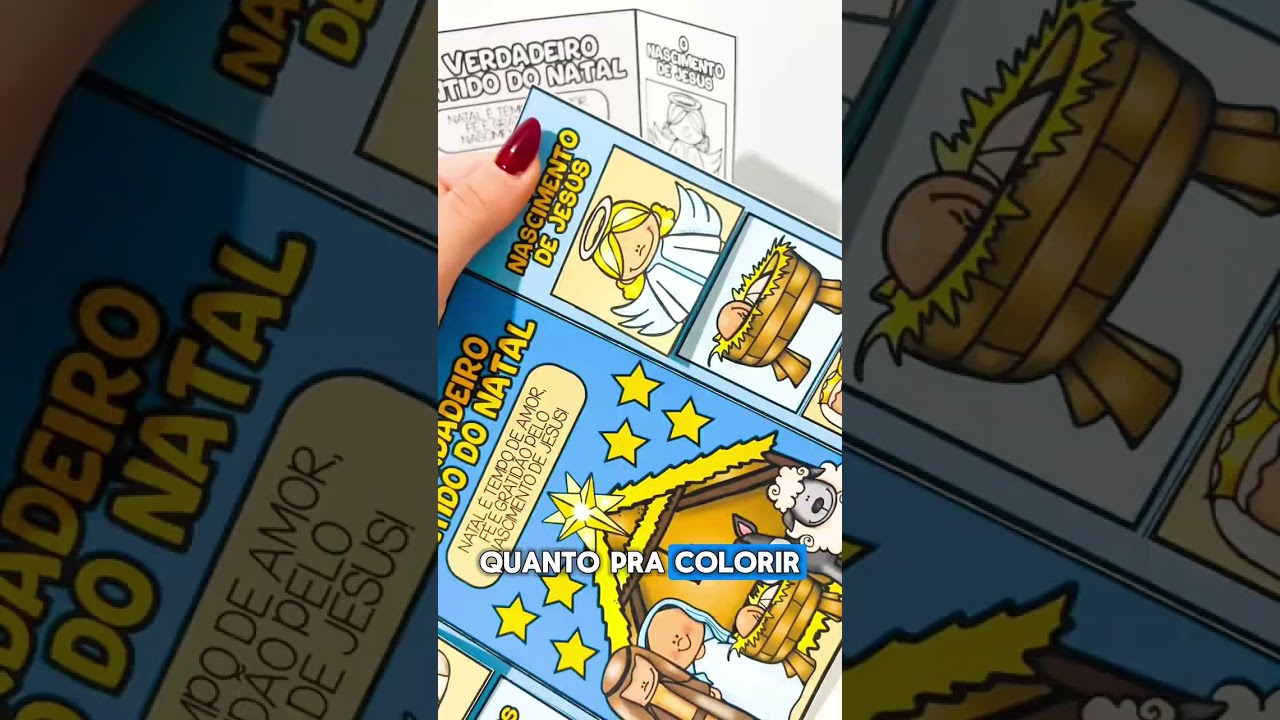 Video do produto Lapbook Natal Cristão