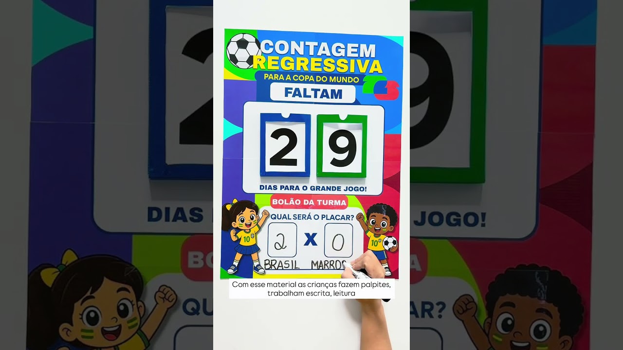Video do produto Contagem Regressiva para Copa do Mundo
