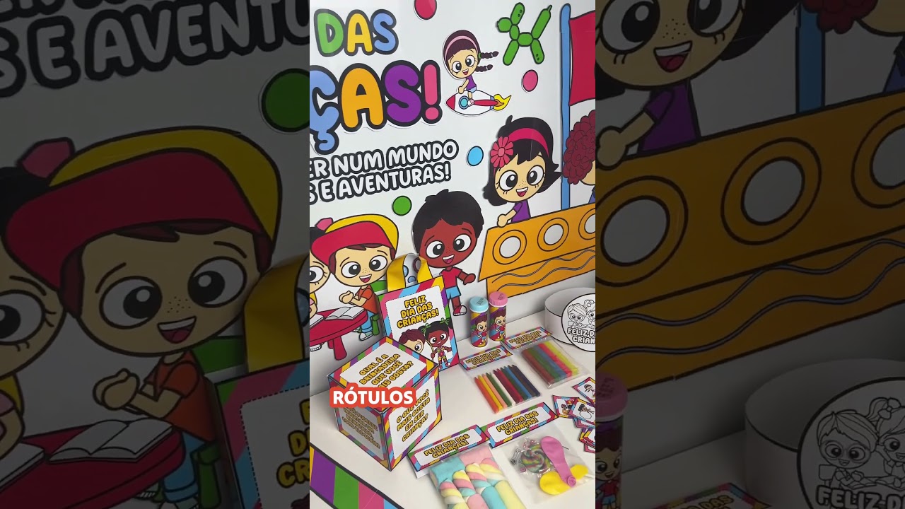 Video do produto Kit Dia das Crianças - Brincar e Criar