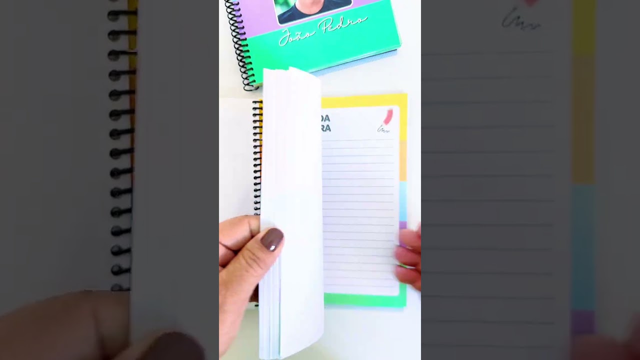 Video do produto Agenda do Estudante