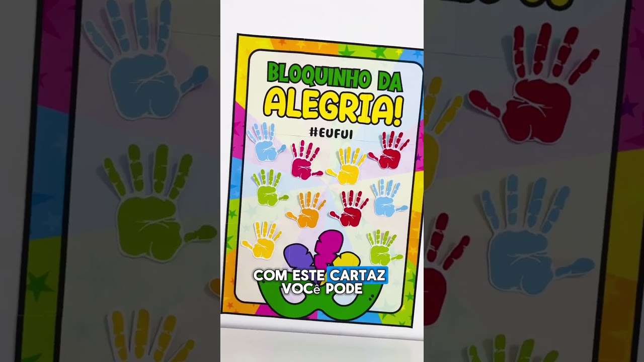 Video do produto Cartaz Colaborativo de Carnaval