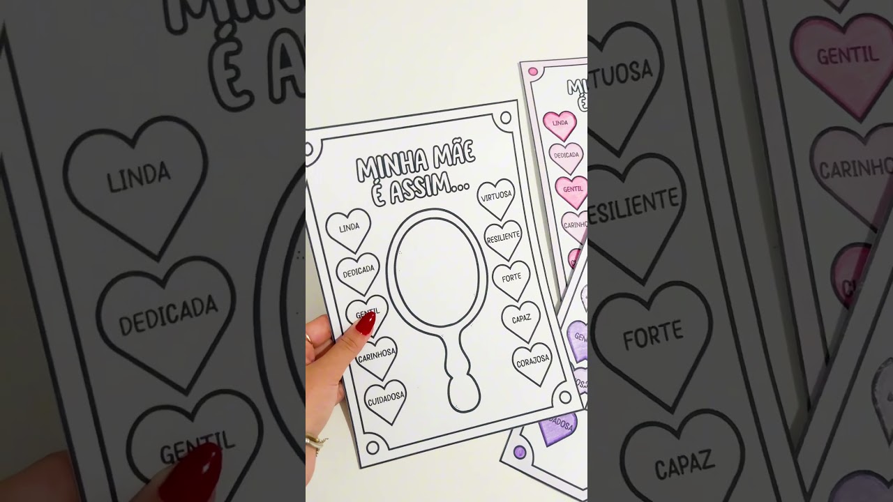 Video do produto Atividade - Espelho Minha Mãe é Assim