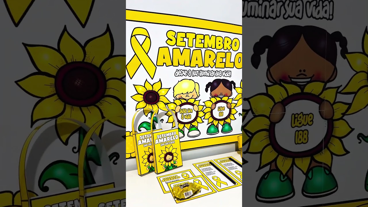 Video do produto Kit Painel e Lembrancinhas – Setembro Amarelo