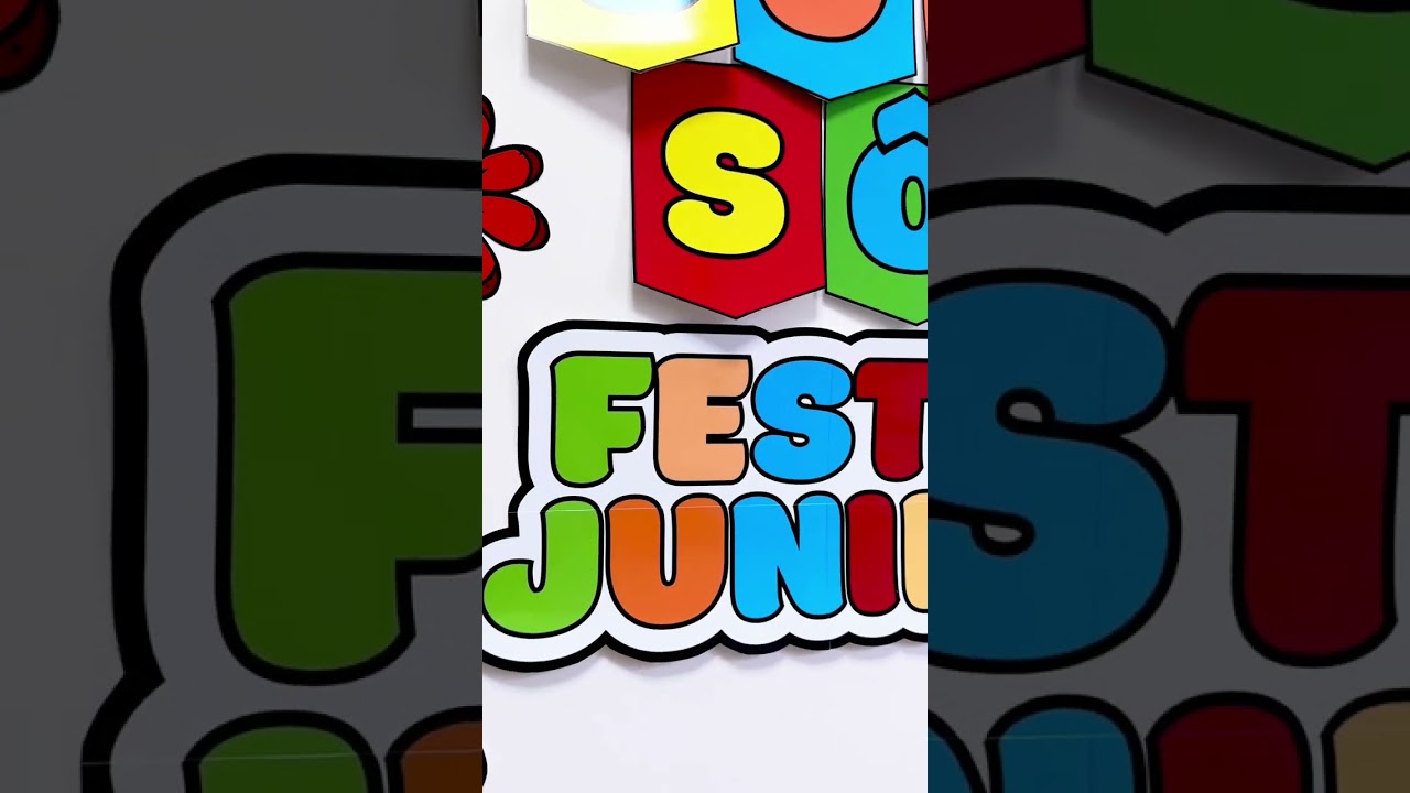 Video do produto Painel Junino - Festa Boa Sô!