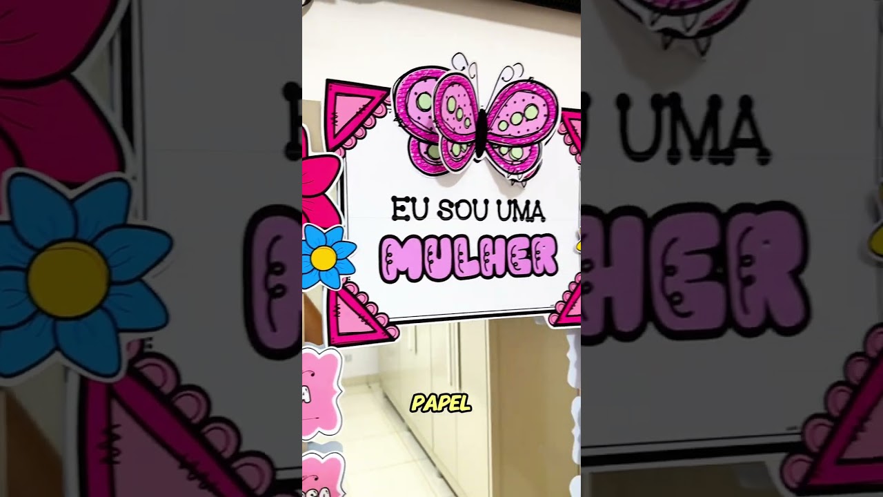 Video do produto Espelho das Afirmações - Dia da Mulher