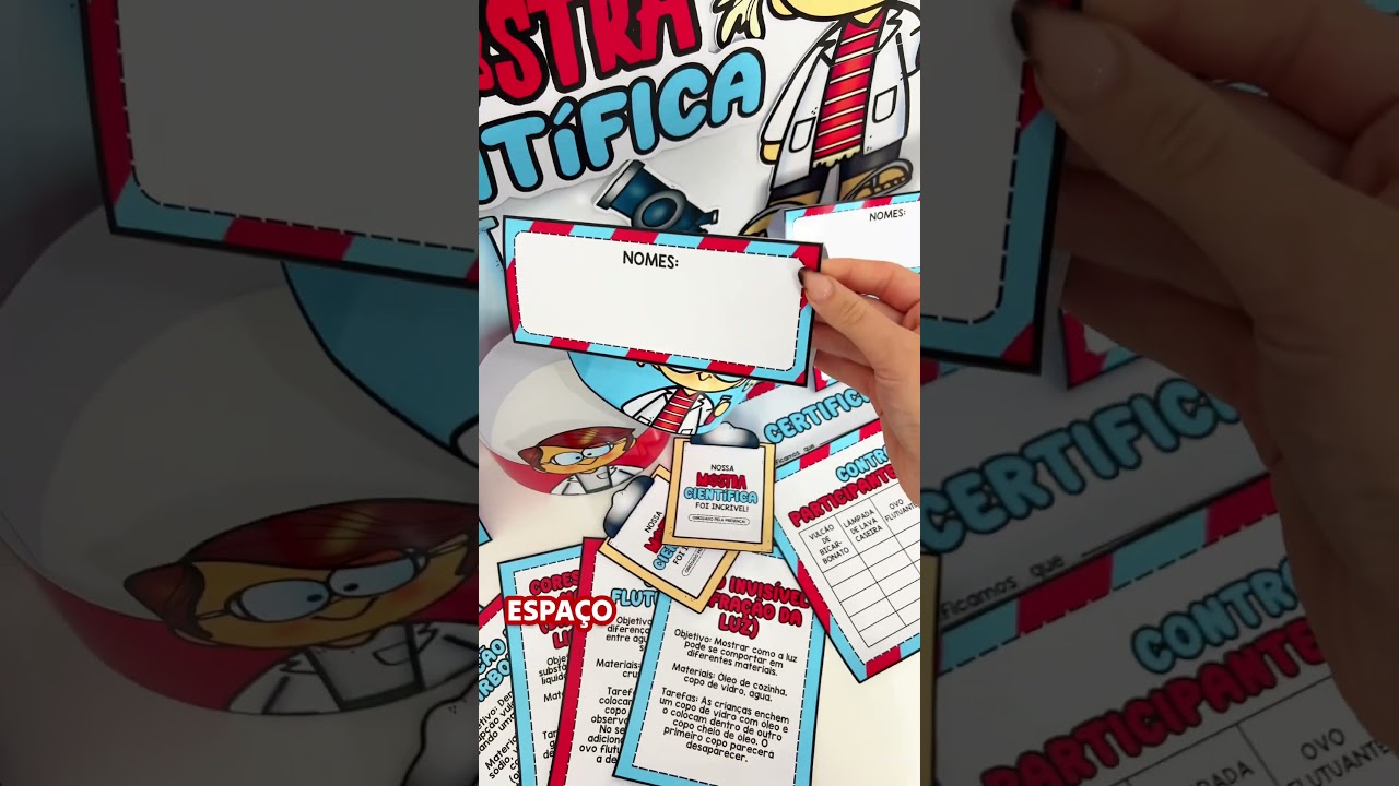 Video do produto Kit Mostra Científica