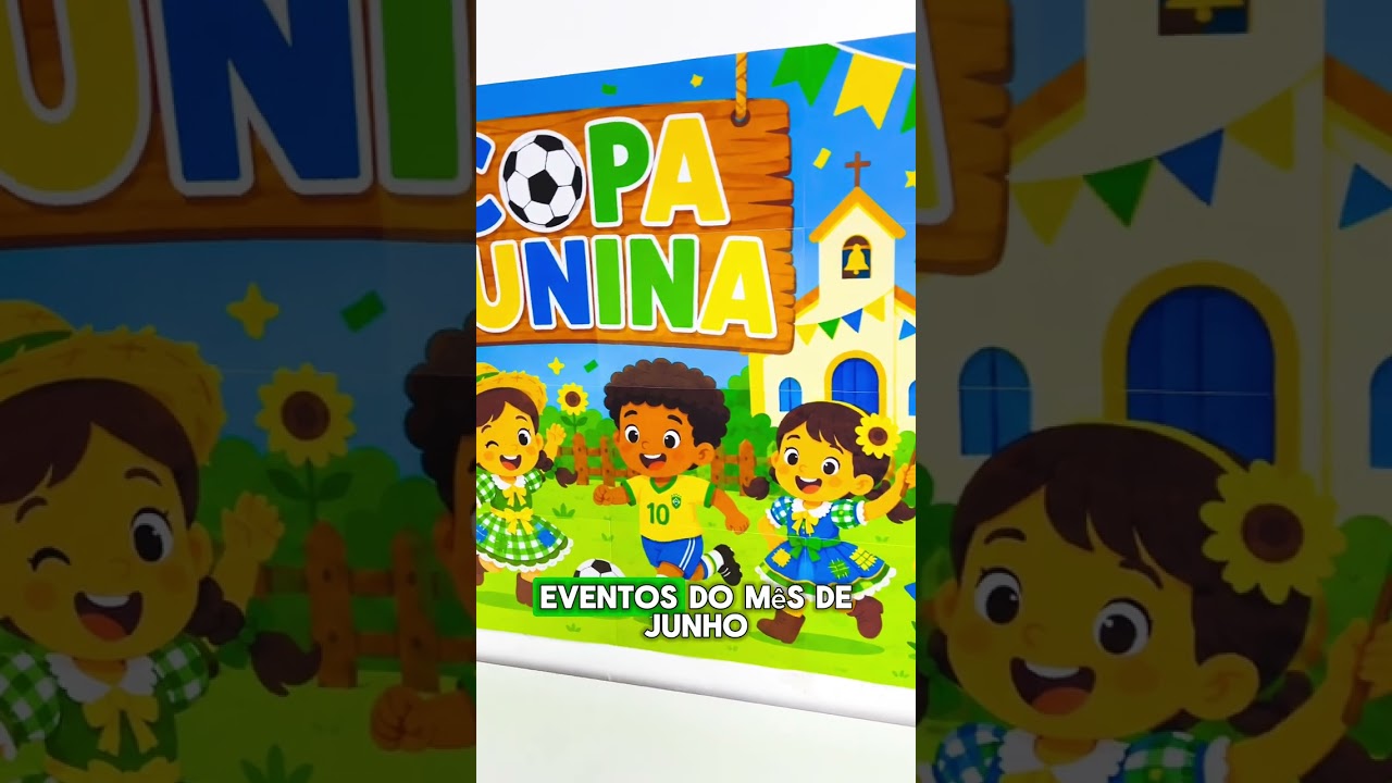 Video do produto Painel Copa Junina