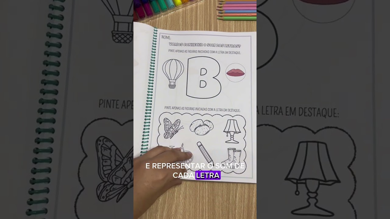 Video do produto Apostila Alfabeto Fônico