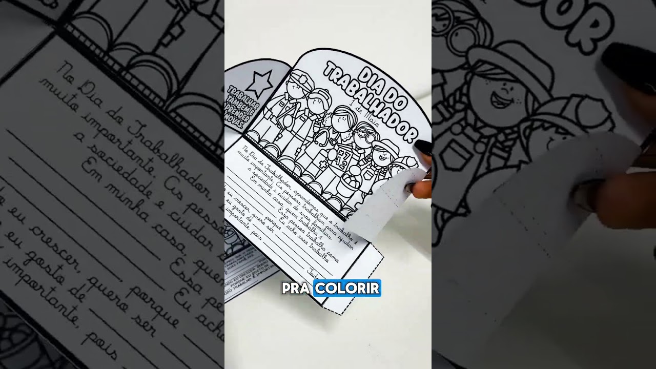 Video do produto Atividade Interativa Dia do Trabalhador