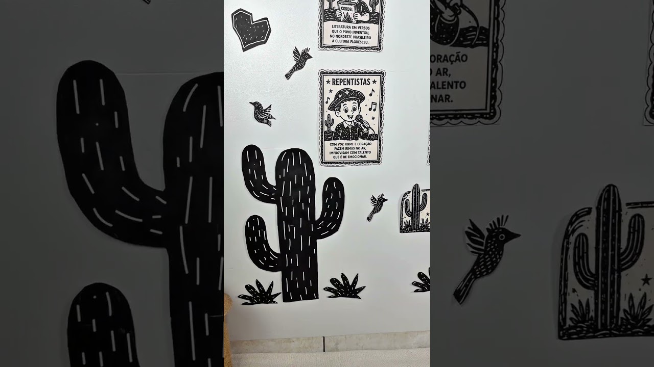 Video do produto Painel Cordel é Cultura
