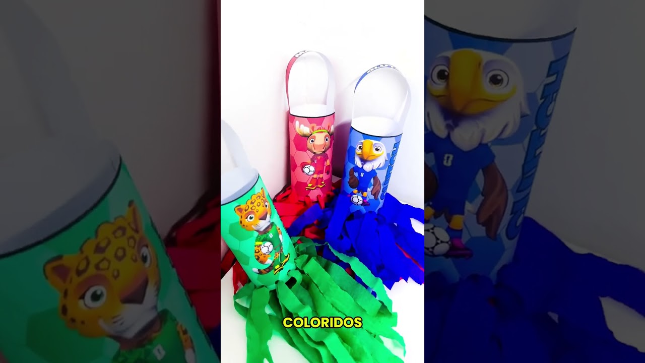Video do produto Pipa Mascotes Copa 2026