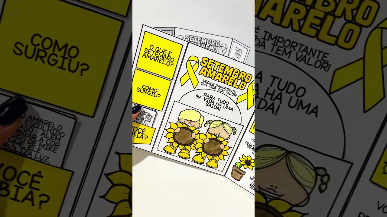 Video do produto Lapbook Setembro Amarelo