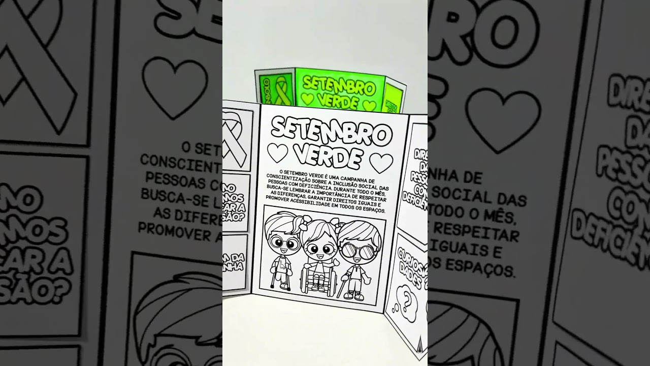 Video do produto Lapbook Setembro Verde