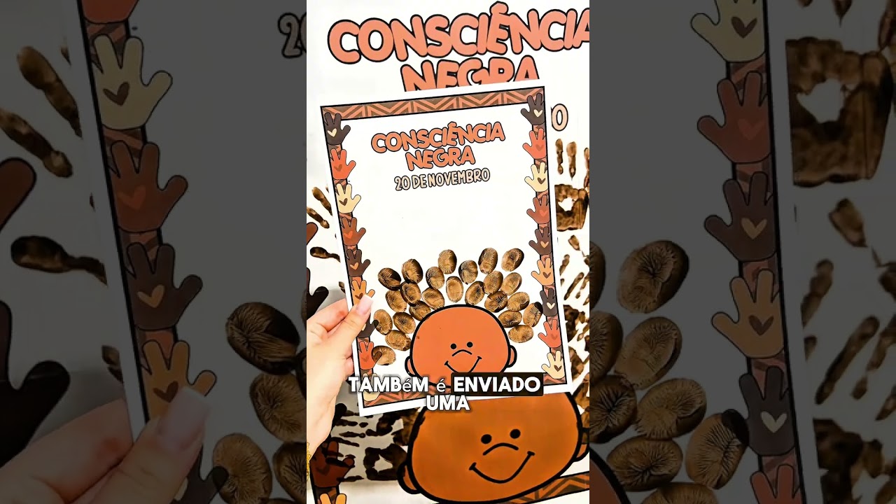 Video do produto Cartaz Colaborativo Consciência Negra