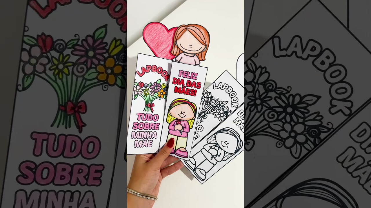 Video do produto Lapbook - Tudo Sobre minha Mãe