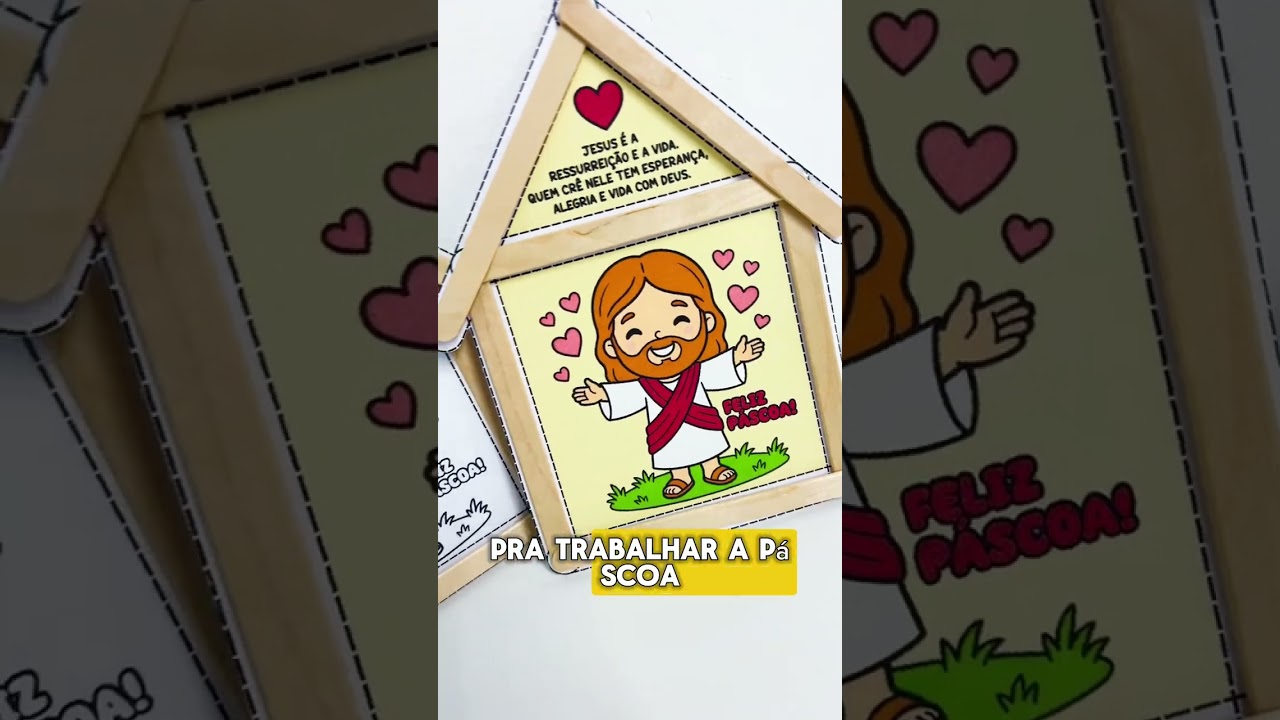 Video do produto Casinha Páscoa de Jesus