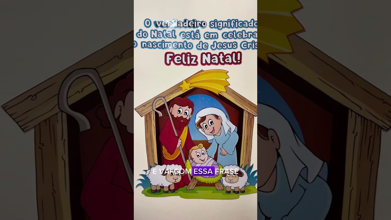 Video do produto Painel de Natal Presépio