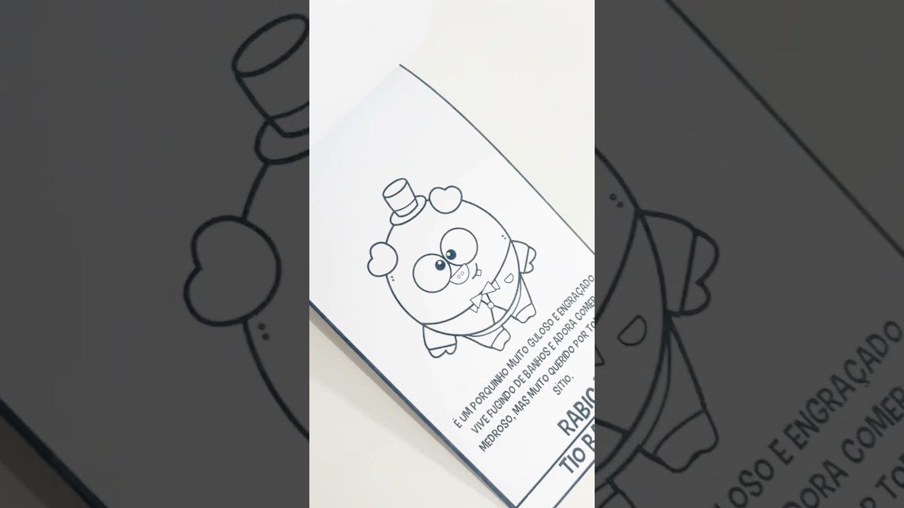 Video do produto Flipbook Personagens do Sítio do Pica Pau Amarelo