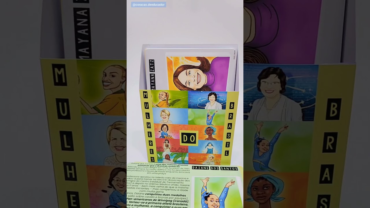 Video do produto Fichas Biográficas - Mulheres do Brasil