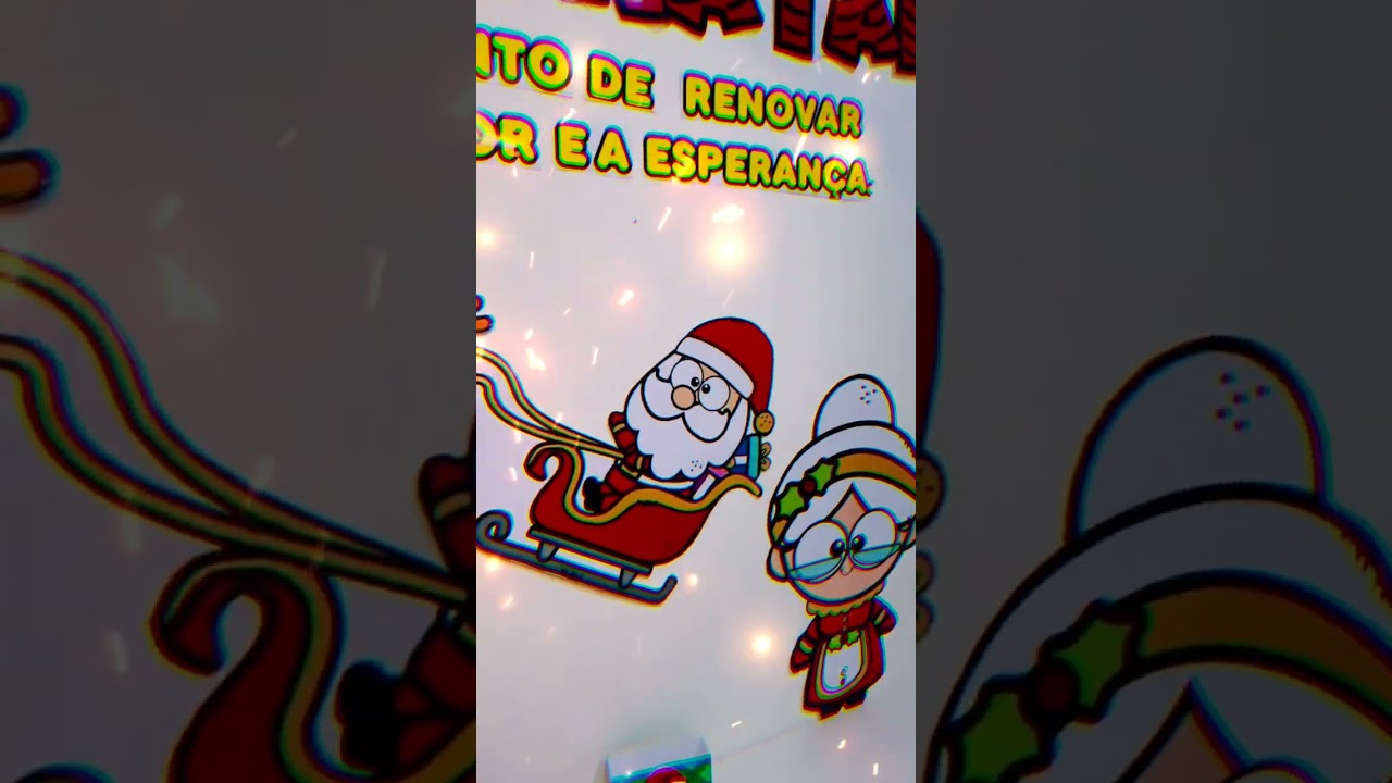 Video do produto Painel Natalino Editável
