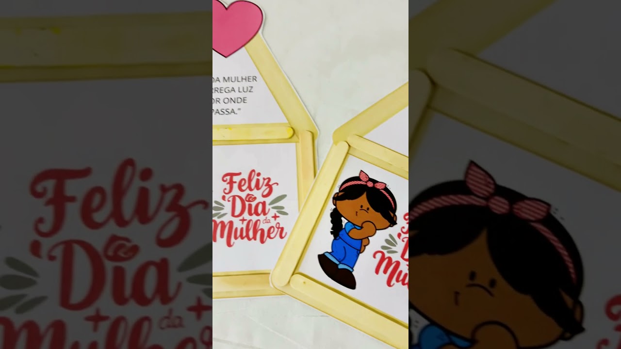 Video do produto Cartão Interativo – Dia da Mulher