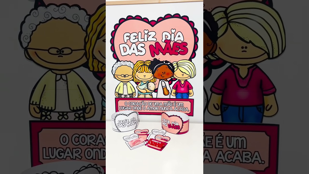 Video do produto Painel + Lembrancinha - Dia das Mães