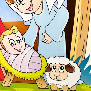 Painel de Natal Presépio - Natal