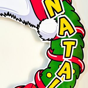 Decoração para Bambolê - Tema Natal - Natal