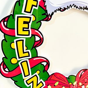 Decoração para Bambolê - Tema Natal - Natal