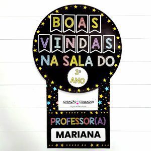 Plaquinha de Porta - Boas-Vindas