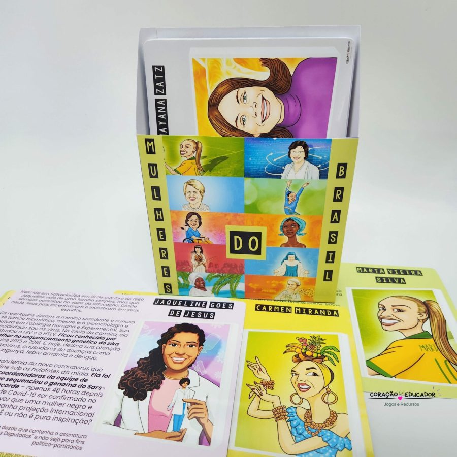 Fichas Biográficas - Mulheres do Brasil - Dia Internacional da Mulher