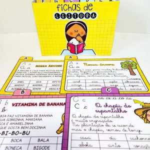 Fichas de Leitura - Alfabetização