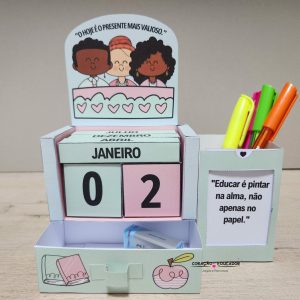 Calendário Permanente Motivacional - tegoria%