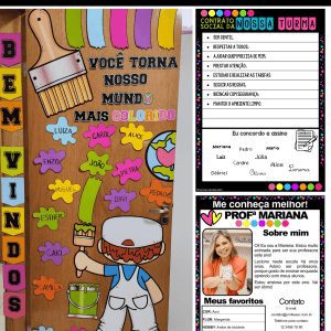 Kit Sala de Aula - Edição Cores - Kit Sala de Aula