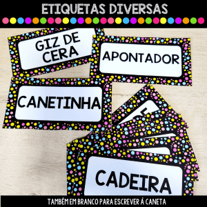 Kit Sala de Aula - Edição Cores - tegoria%
