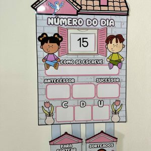 Cartaz - Número do Dia - Matemática