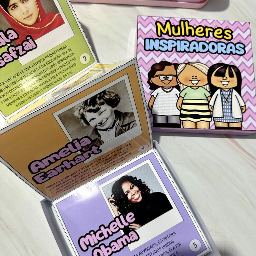 História na Caixa - Mulheres Inspiradoras - Dia Internacional da Mulher - Pedagogia de Ideias História na Caixa - Mulheres Inspiradoras - Dia Internacional da Mulher