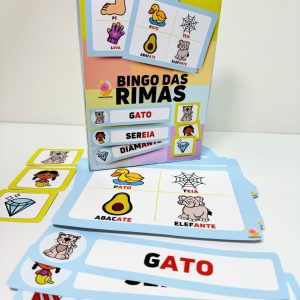 Bingo das Rimas - Alfabetização