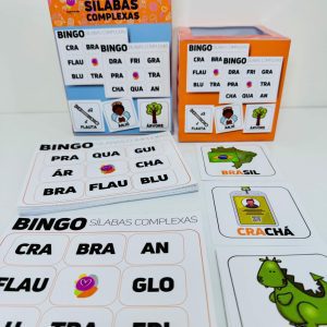 Bingo das Sílabas Complexas - Alfabetização