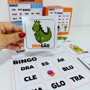 Bingo das Sílabas Complexas - Alfabetização